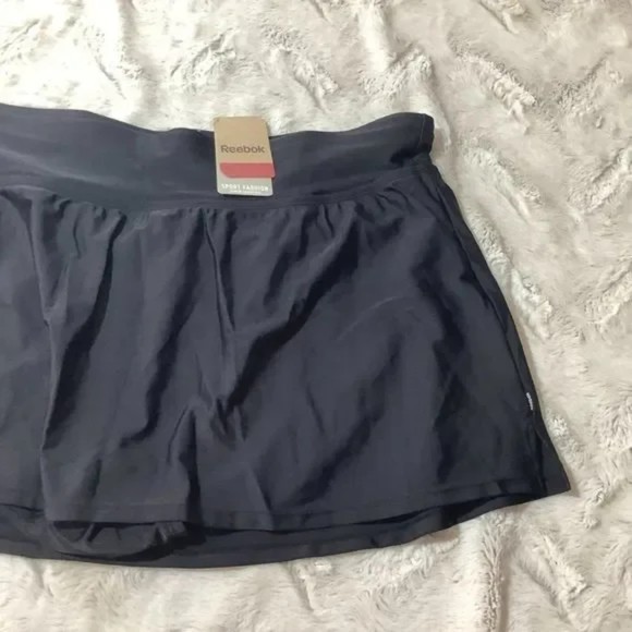 reebok black bikini bottom with attached skirt size 18 - Picture 6 of 8